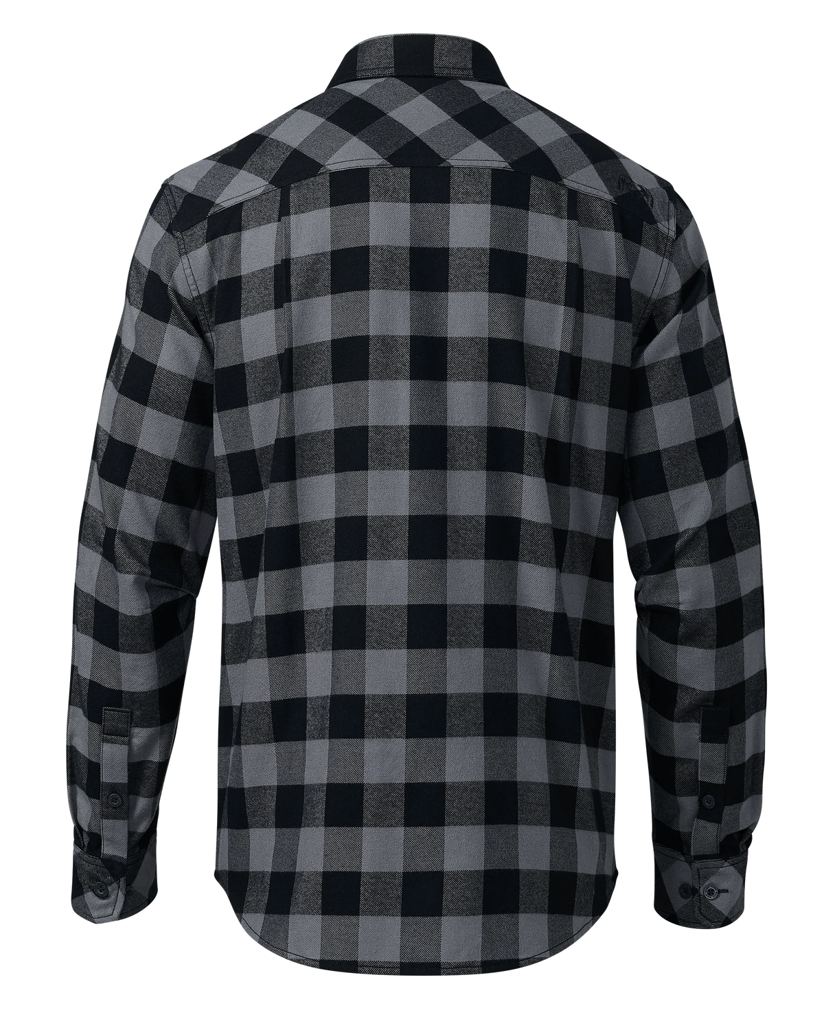 Field Flannel Shirt | Gunmetal Buffalo Check