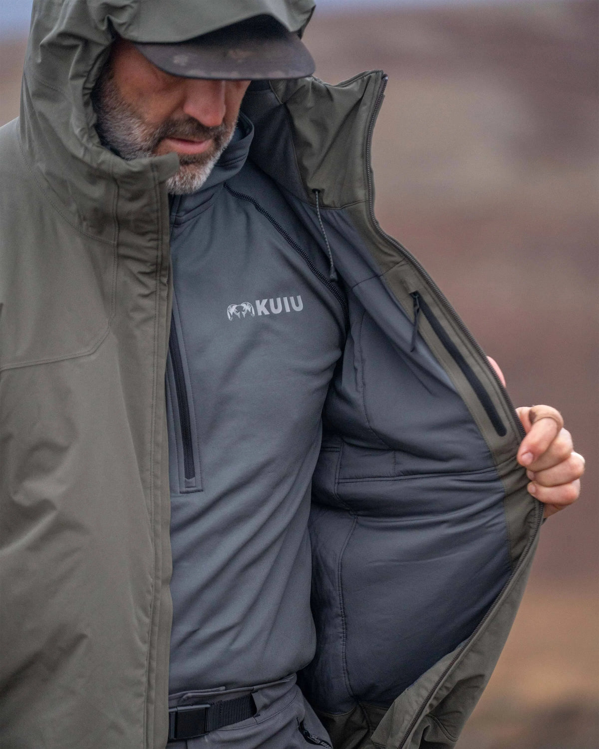 Mountain PRO Hooded Jacket | Gunmetal