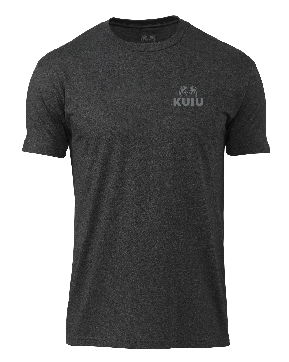 KUIU Solid Flag Fade T-Shirt | Charcoal