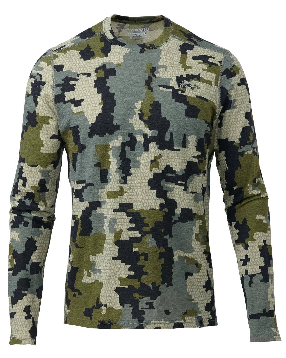 ULTRA Merino 120 LT LS Crew-T | Verde