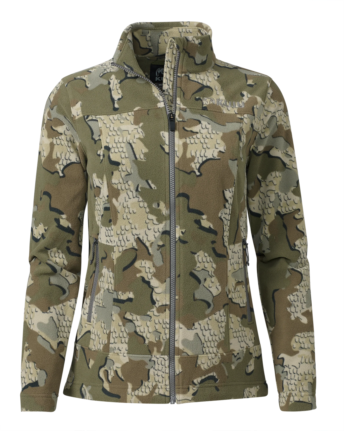 Women's Border Fleece Full Zip | Valo