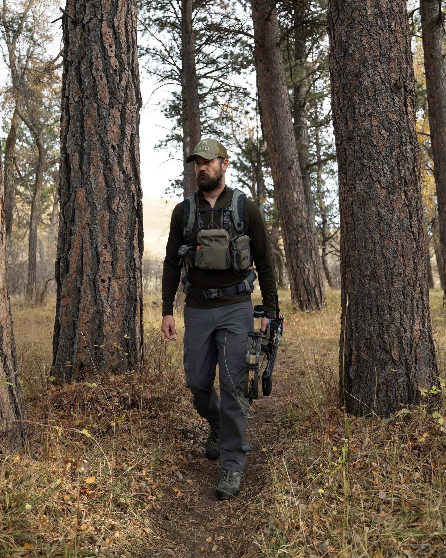 ULTRA Merino 145 Zip-T Hunting Shirt | Ash