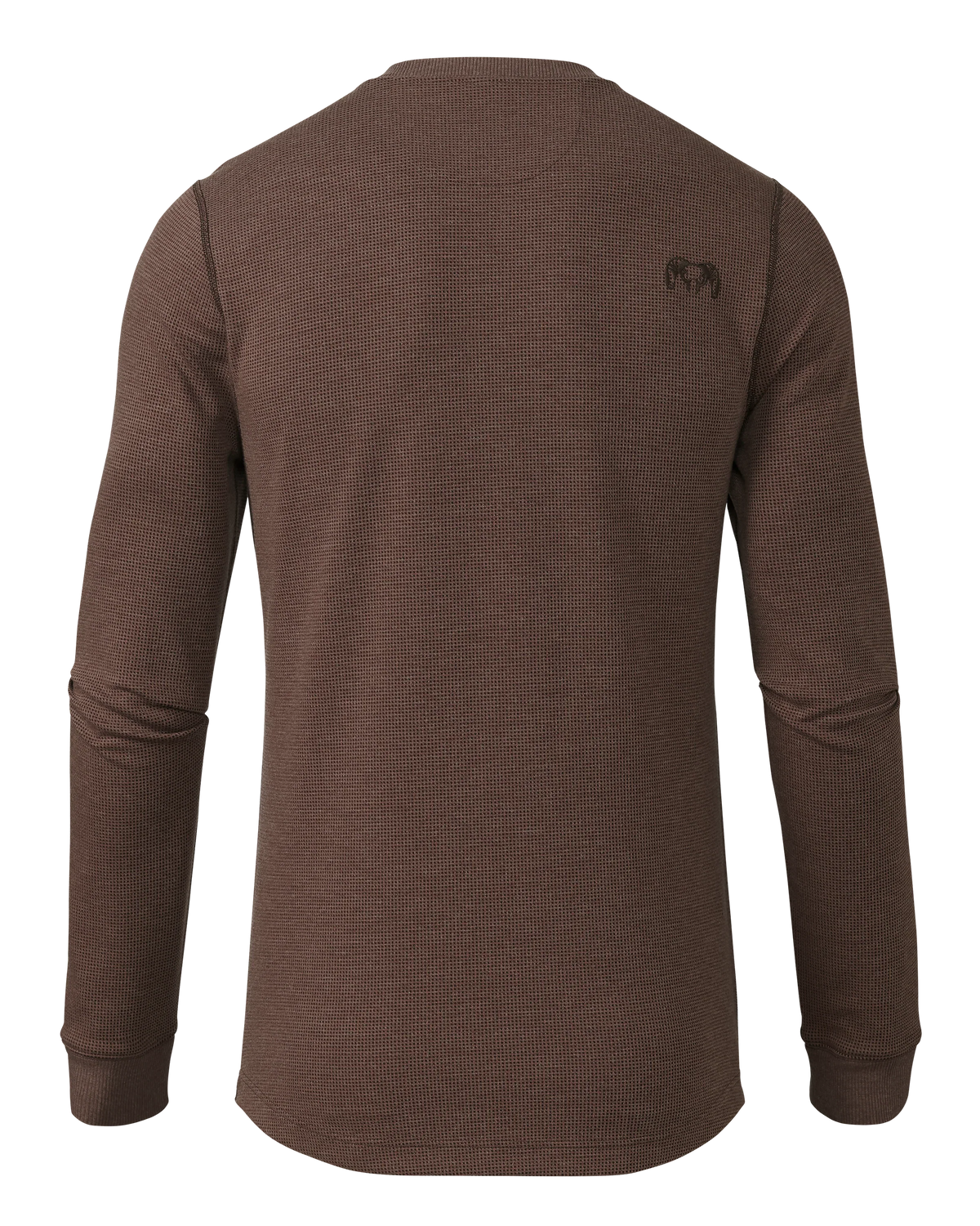 Canyon Waffle Henley | Cedar Heather