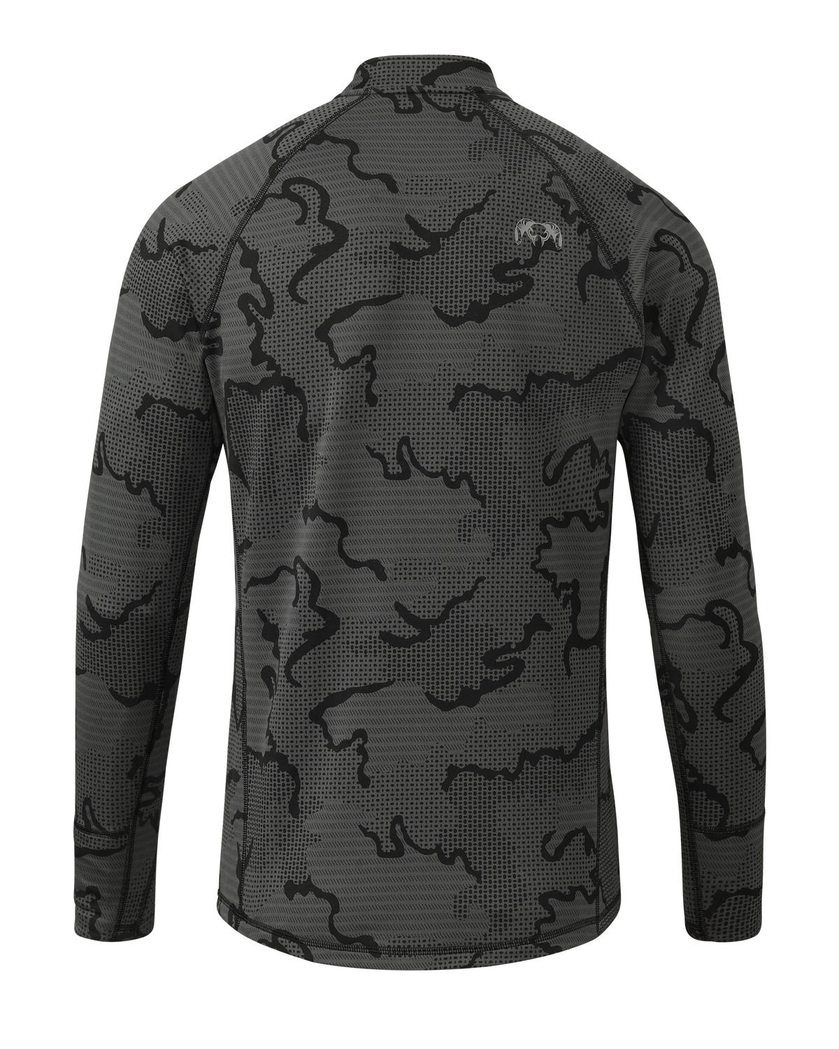 Ridgepoint Fleece Henley | Black Tonal