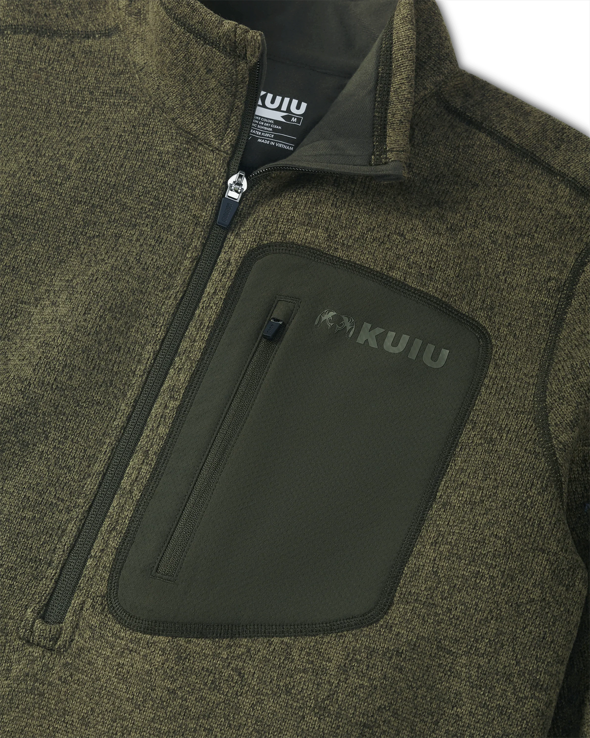 Base Camp Pullover Sweater | Olive Heather