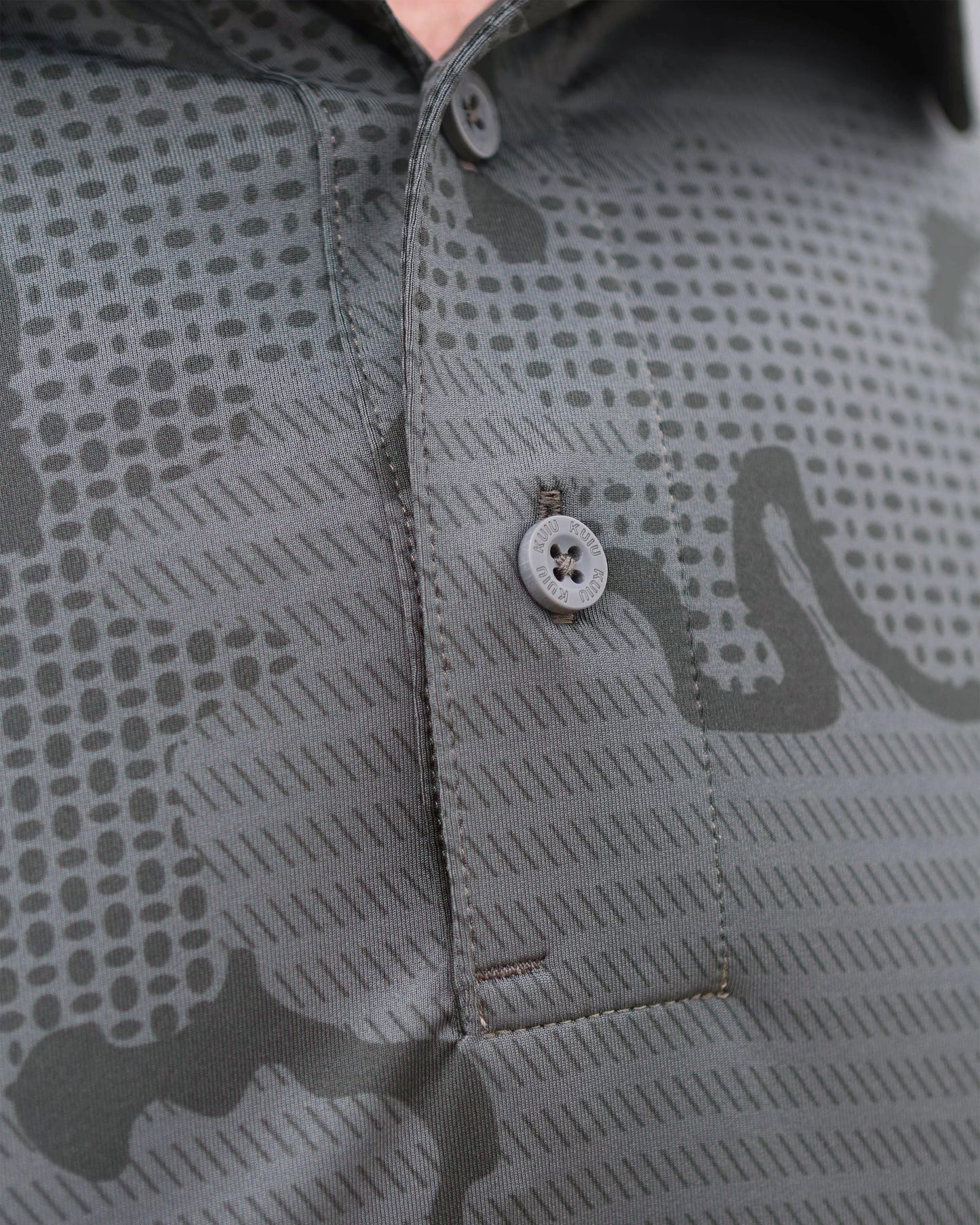 KUIU Performance Polo | Gunmetal Tonal