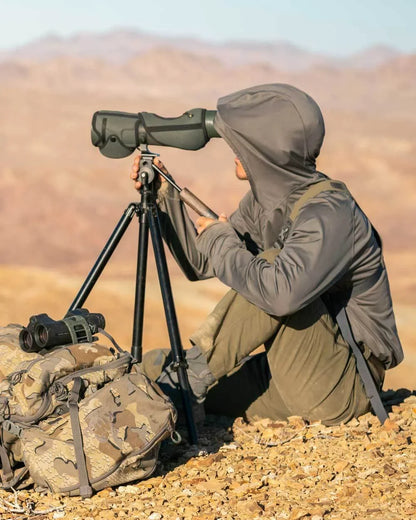 Gila LS Hoodie Gritstone | Dune Gritstone