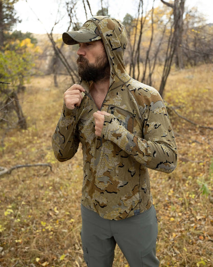 ULTRA Merino 145 Zip-T Hunting Hoodie | Gunmetal