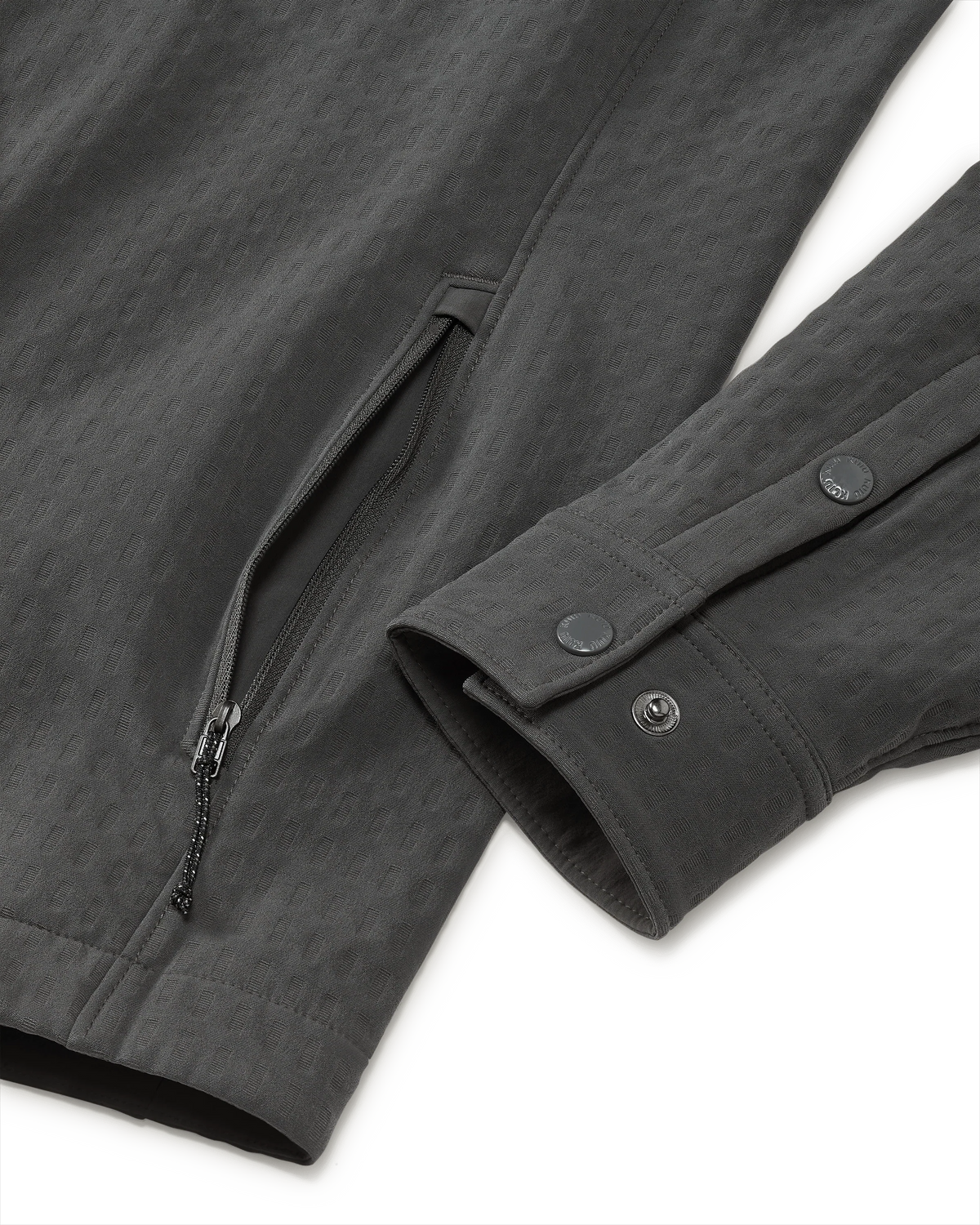 Blockfield Fleece Shirt Jacket | Gunmetal