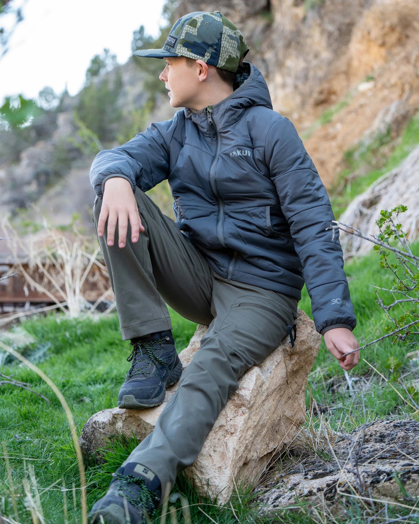Youth Attack Pant | Dark Gunmetal