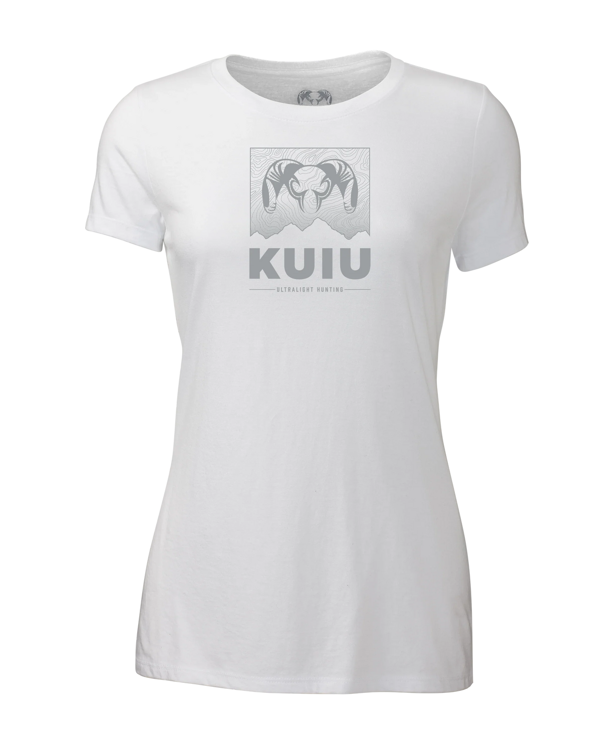 Women's Topo Mountain T-Shirt | White