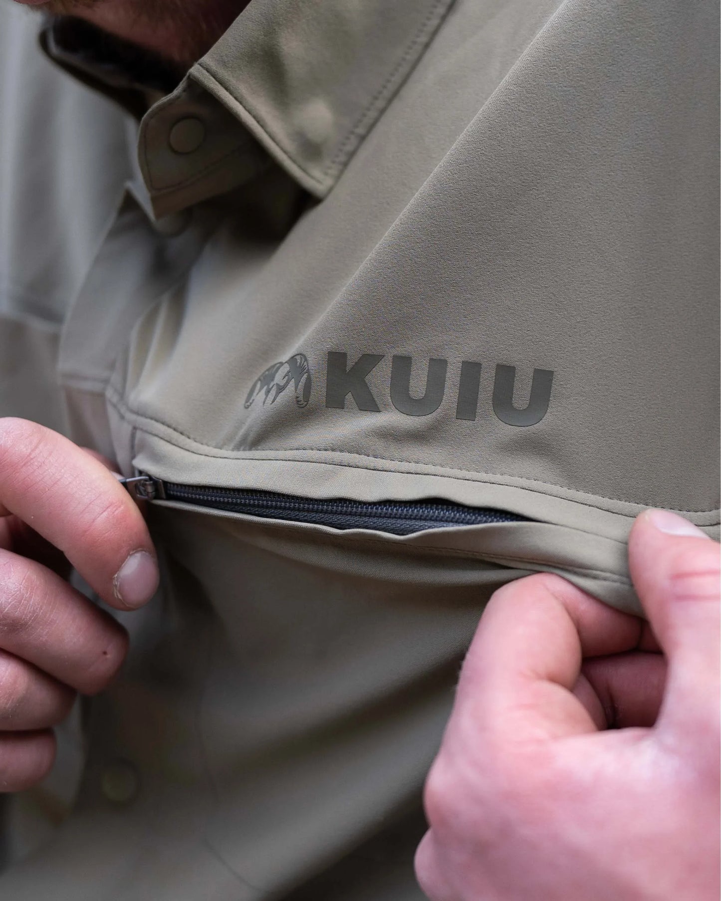 Mesa Vented SS Snap Shirt Topo | Bone Topo Print