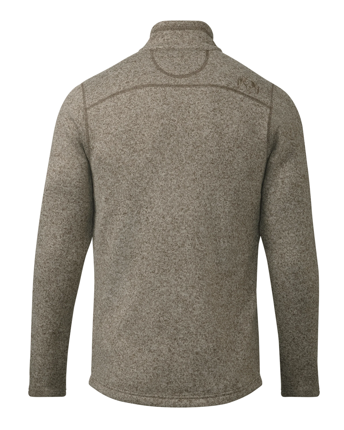 Base Camp Full Zip Sweater | Khaki Heather