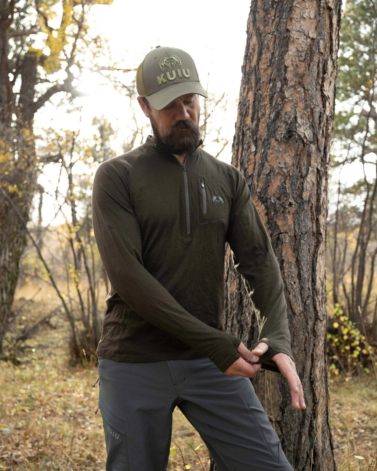 ULTRA Merino 145 Zip-T Hunting Shirt | Vias
